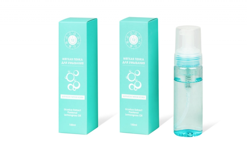 Картонный тюбик с soft-touch ламинацией в Москве, производство на заказ