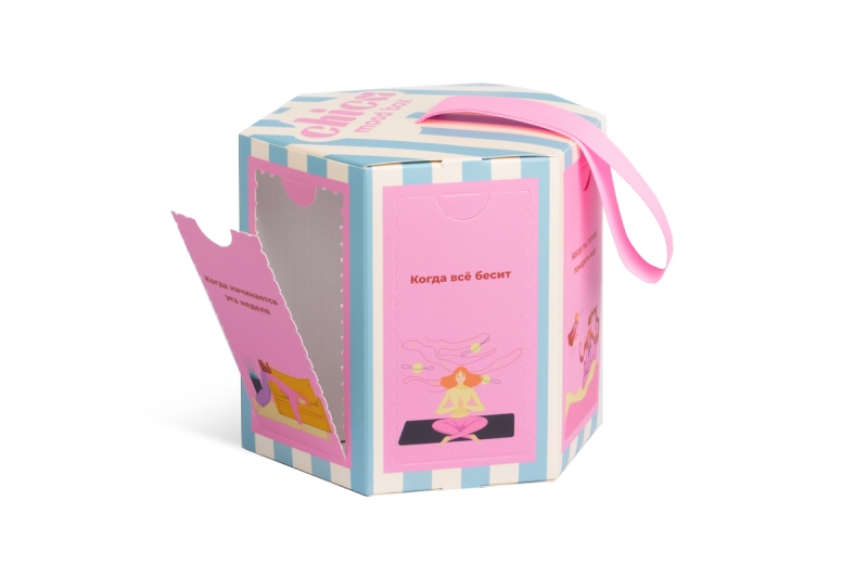 Адвент для подарочного набора Chica в Москве, производство на заказ