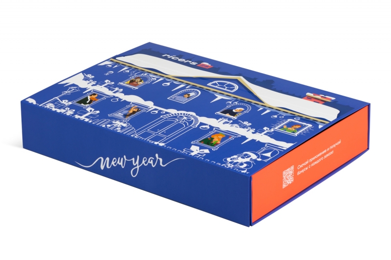 Складная коробка для сетов от Secret Kitchen в Москве, производство на заказ