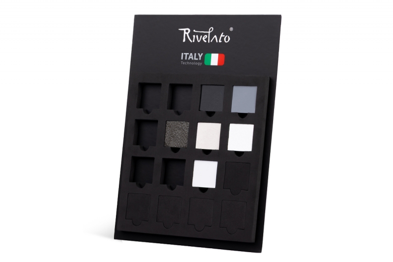 Кашированная подставка с ножкой для образцов камня в Москве, производство на заказ