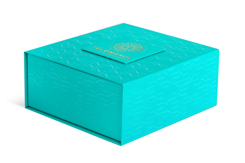 Коробка со створками для Telomerol в Москве, производство на заказ