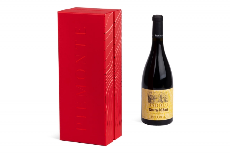 Коробка-шкатулка для бутылки вина для Simplewine в Москве, производство на заказ