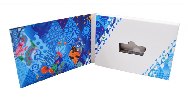 Упаковка для usb-флешки в Москве, производство на заказ