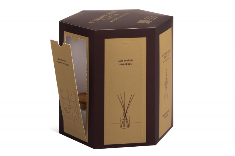 Шестигранный welcome pack - андвент в Москве, производство на заказ