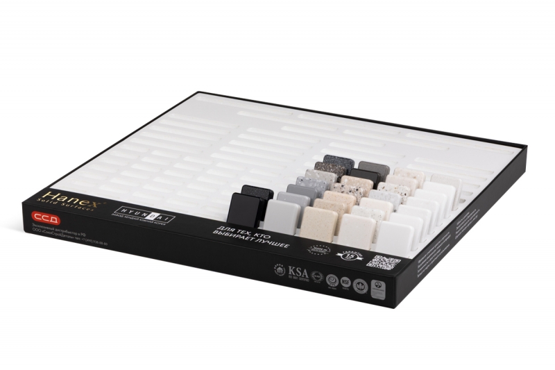 Шоу-бок для образцов Hanex в Москве, производство на заказ