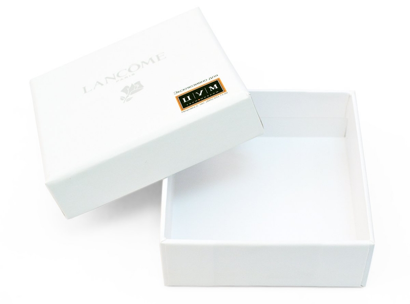 Коробка крышка-дно брендированная в Москве, производство на заказ