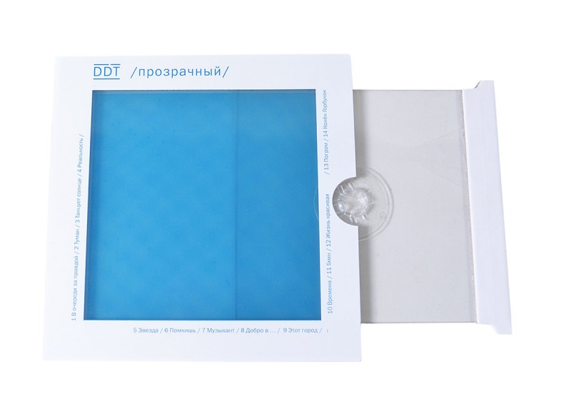 Креативная упаковка для музыкального альбома в Москве, производство на заказ