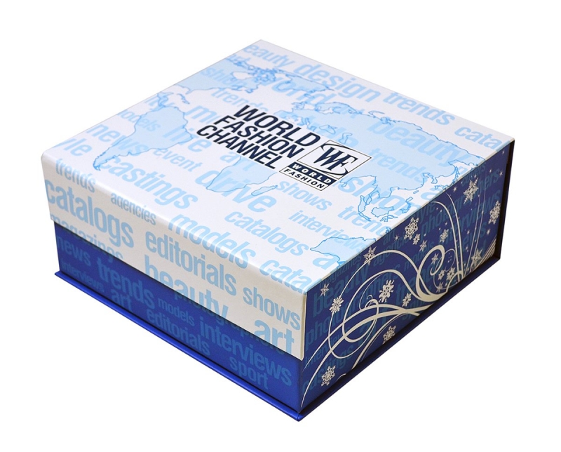 Подарочная коробочка на заказ с логотипом в Москве, производство на заказ