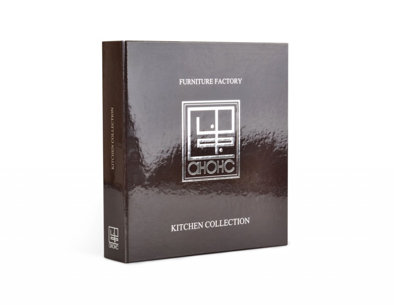 Фирменная папка с кольцевым механизмом для рекламных каталогов в Москве, производство на заказ