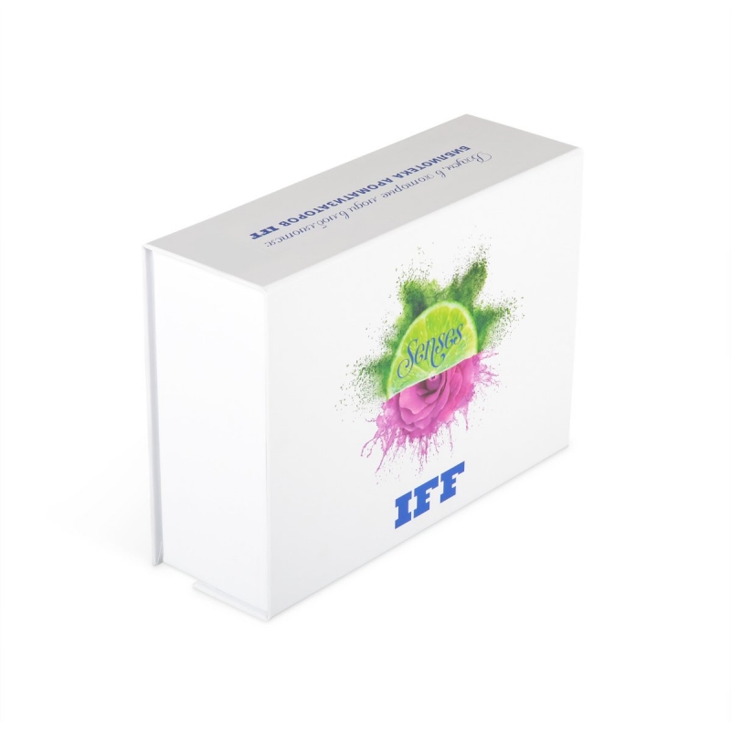 Кашированная упаковка с клапаном на магните в Москве, производство на заказ