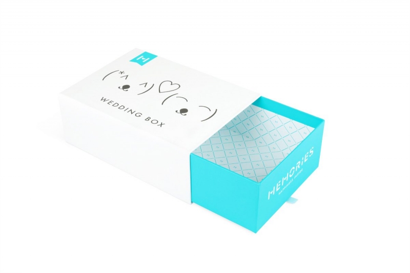 Кашированная коробка-пенал для подарочного набора в Москве, производство на заказ