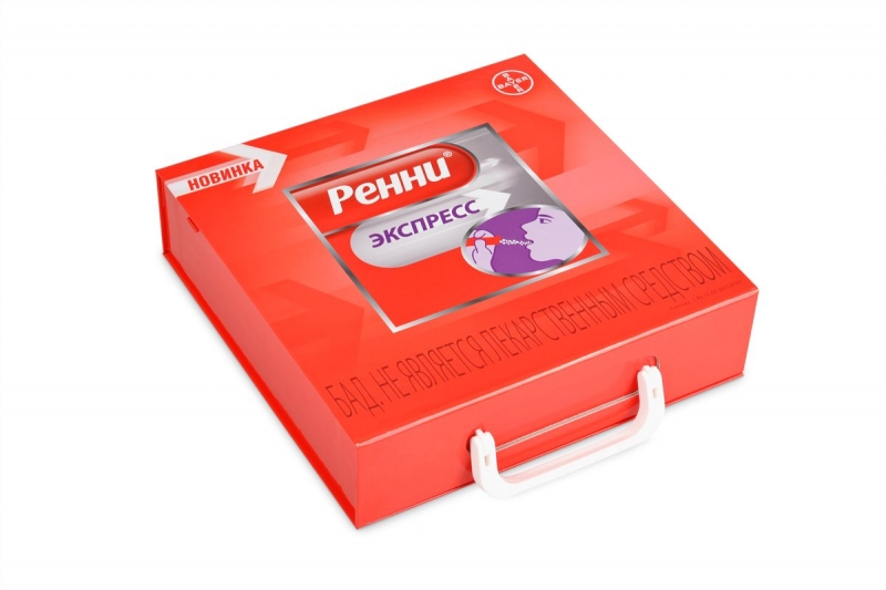 РЕННИ — Кашированный промо-чемодан для образцов продукции в Москве, производство на заказ