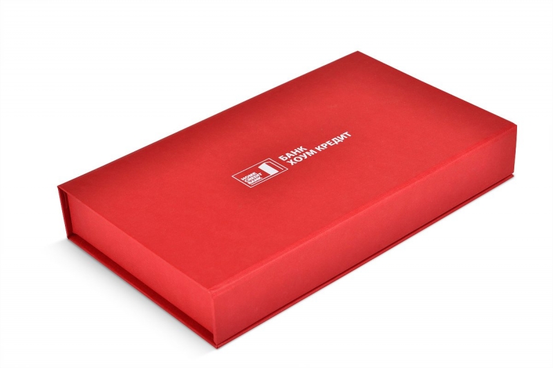 Welcome-pack для банковской карты и набора буклетов в Москве, производство на заказ