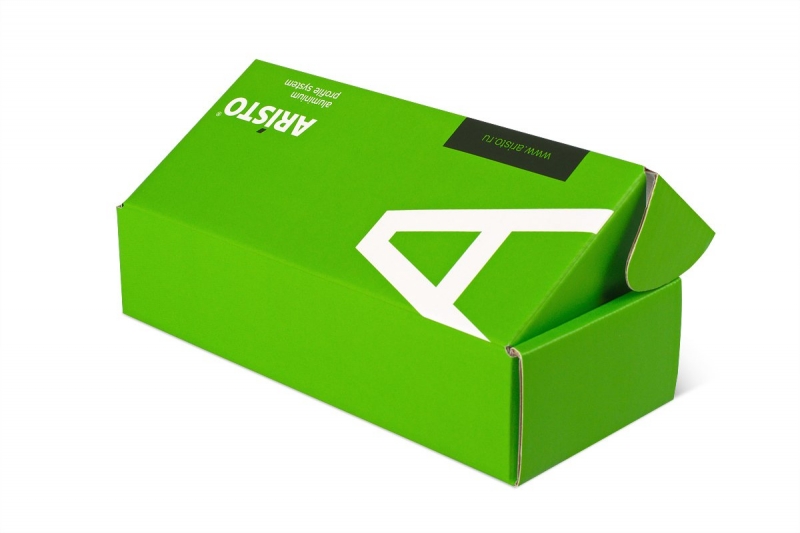 Самосборная коробка-самолет для алюминиевых профилей в Москве, производство на заказ