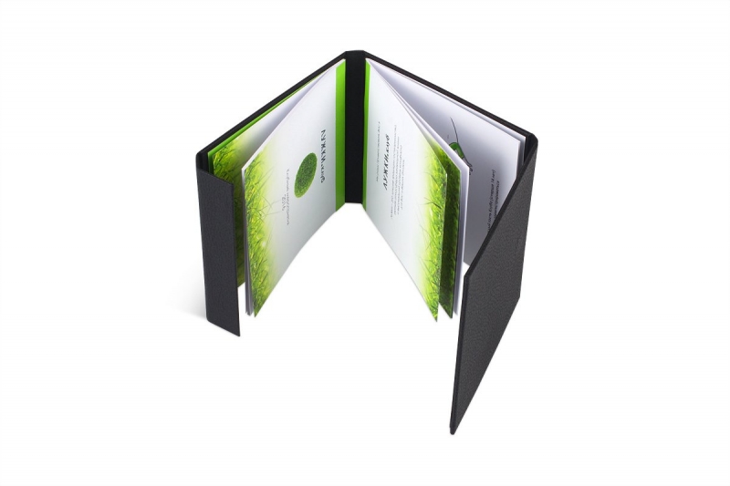 Welcome-pack: упаковка для пластиковой карты, буклета и календаря в Москве, производство на заказ