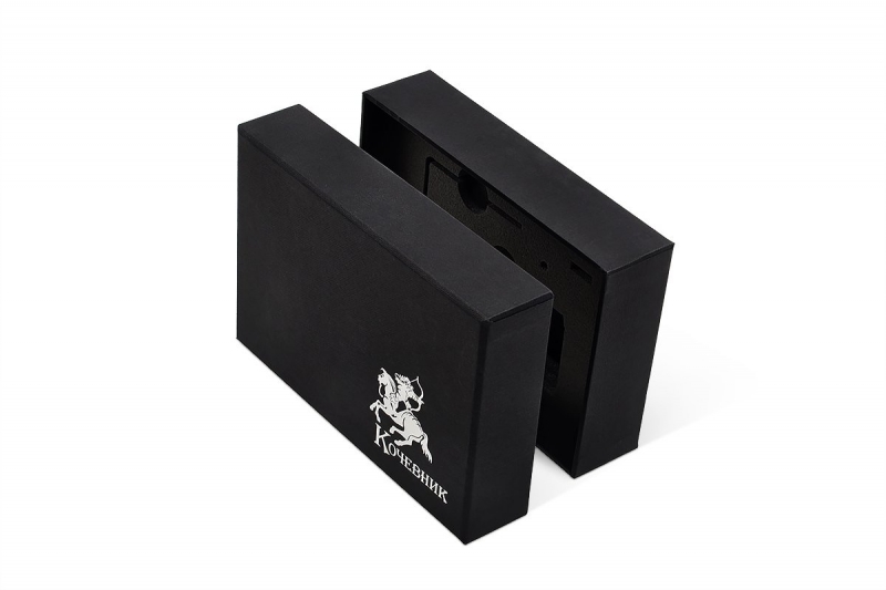 Кашированная коробка крышка-дно для образцов продукции в Москве, производство на заказ