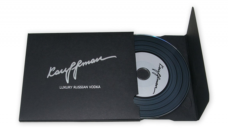 Упаковка-слайдер DBS для диска в Москве, производство на заказ