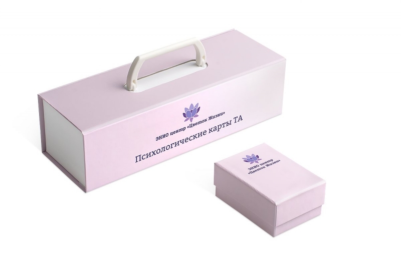 Набор коробок для психологических карт в Москве, производство на заказ