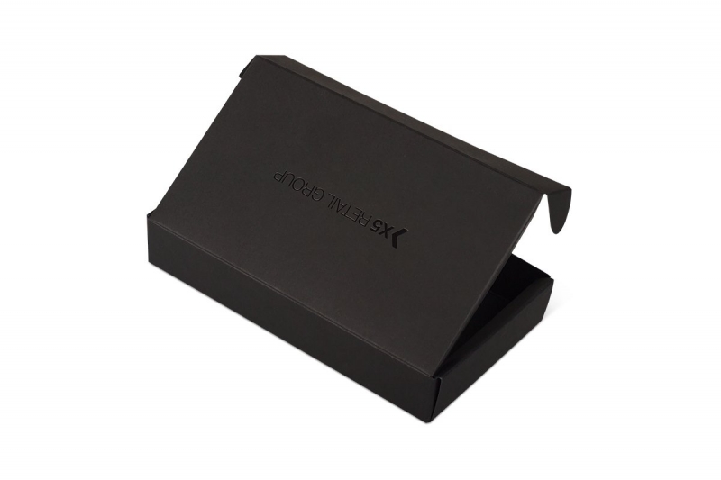 Самосборная коробка-самолет из картона в Москве, производство на заказ