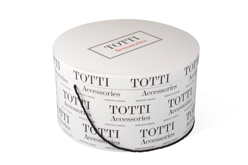 Круглая коробка для шляпы в Москве, производство на заказ