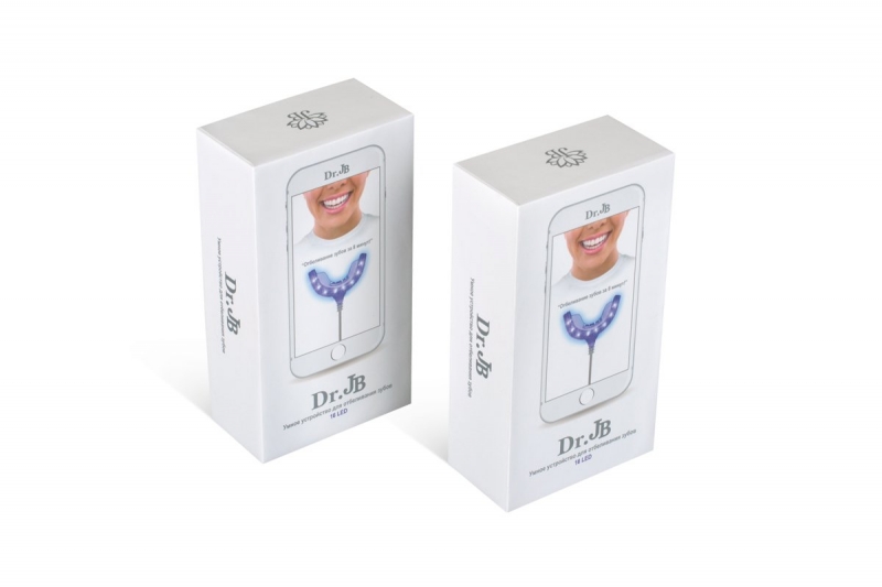 Кашированная коробка крышка-дно для медицинского прибора в Москве, производство на заказ