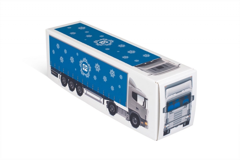 Коробка-самолет из МГК для автокомпонентов в Москве, производство на заказ