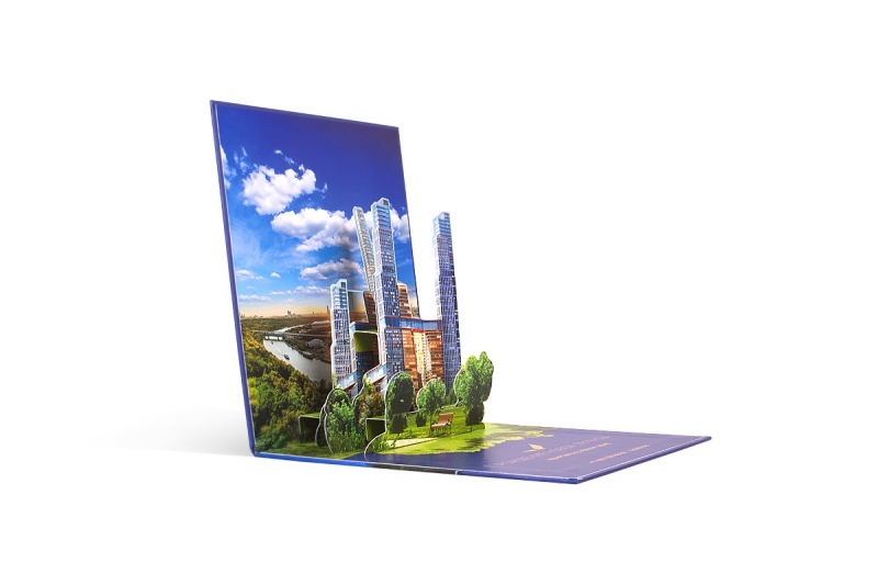 Pop-up папка на магнитах в Москве, производство на заказ