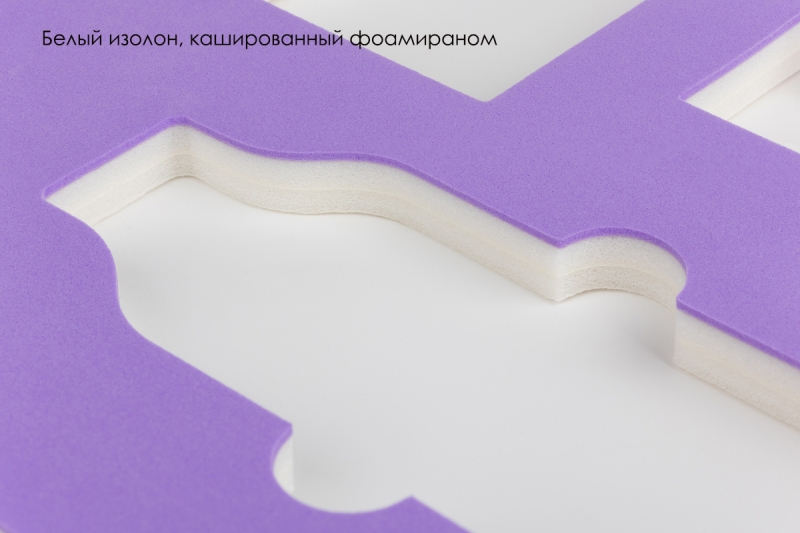 Белый изолон + фоамиран
