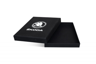 Фирменная коробка крышка-дно — Skoda в Москве – производство на заказ