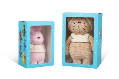 Набор картонных коробок для мягких игрушек в Москве – производство на заказ
