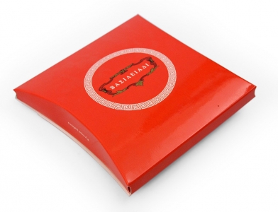 Пайбокс - картонная самосборная коробка для конфет в Москве – производство на заказ