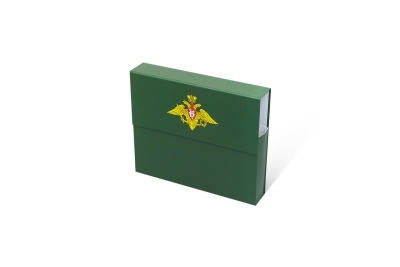 Кашированная папка с логотипом для документов в Москве – производство на заказ