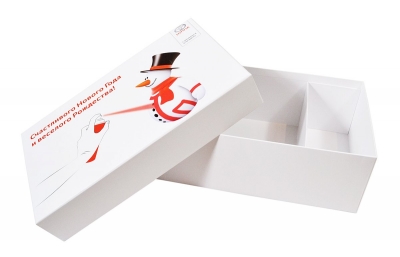 TOYOTA — Кашированная коробка крышка-дно для подарочного набора в Москве – производство на заказ