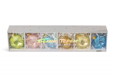 Коробка с пластиковым шубером и голографией в Москве – производство на заказ