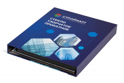 Папка для образцов стекла с кольцевым механизмом в Москве – производство на заказ