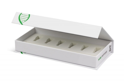 Коробка с клапаном на магните с ЭВА ложементом  в Москве – производство на заказ