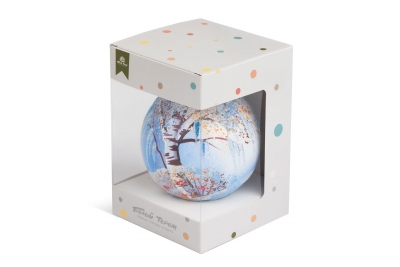 Картонная коробка для новогодней игрушки в Москве – производство на заказ