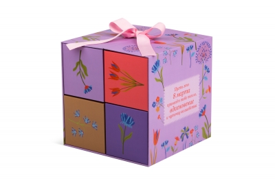 Адвент-календарь на лентах в Москве – производство на заказ