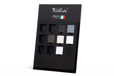 Кашированная подставка с ножкой для образцов камня в Москве – производство на заказ