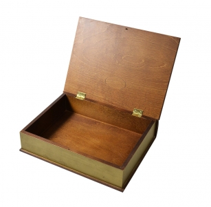 Деревянная коробка-книжка на петлях