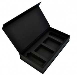 Подарочная коробка с магнитом и ложементом в Москве – производство на заказ