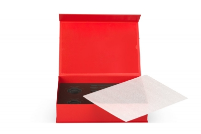 Коробка с логотипом для образцов продукции в Москве – производство на заказ